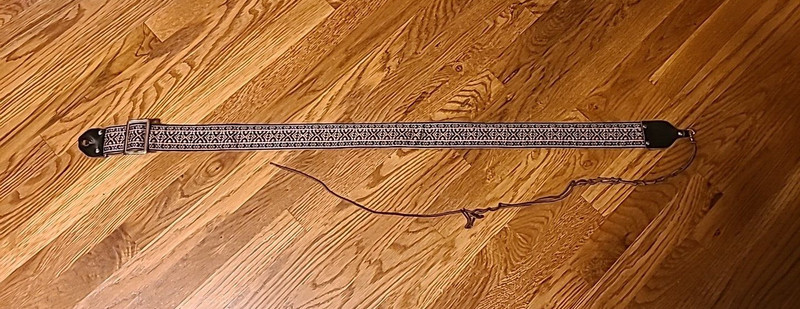 Vintage 1970s Guitar Strap