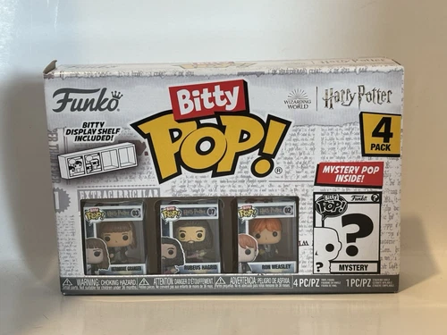 Funko Bitty Pop! Harry Potter Characters Vinyl Figures, Hermione Granger, Hagrid