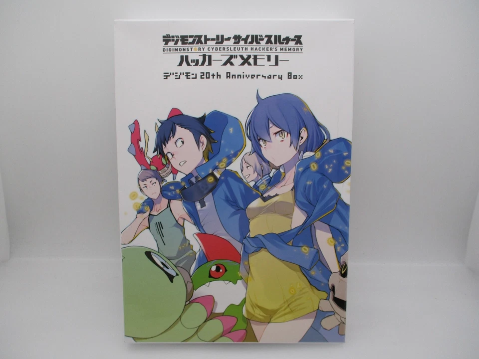 PS VITA Digimon Story Cybersleuth Hacker's Memory 20th Anniversary Box Japan - Image 2 of 4
