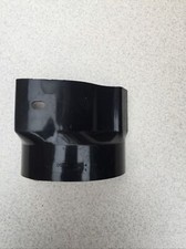 Osma Black Left Hand 0T014 Half Round 112mm To 4-1/2” Ogee Cast Iron 