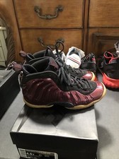 Foamposite Night Maroon   Excellent   Condition 644791-600 Size 4.5y Bin 38