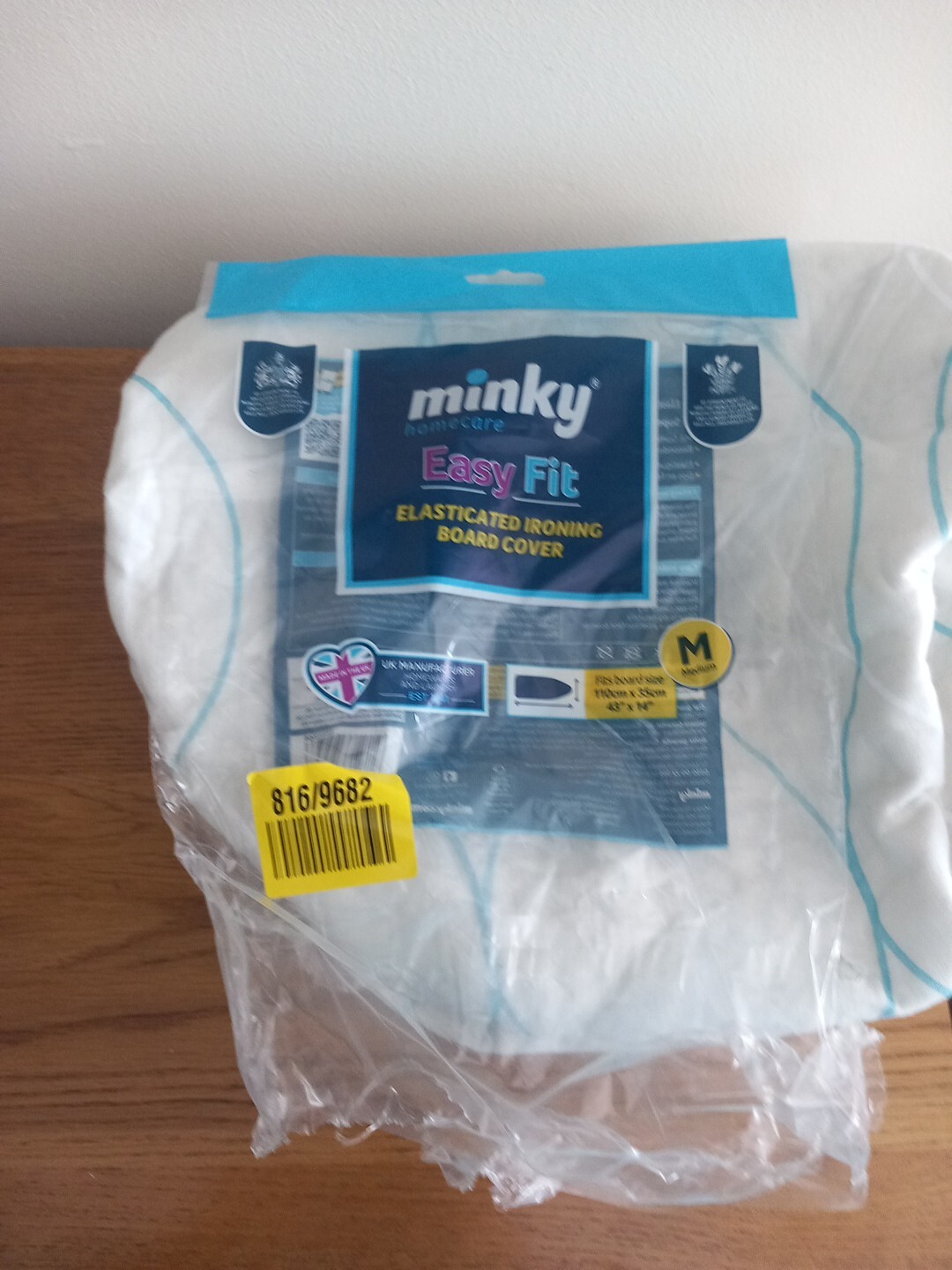 Minky Easy Fit Elasticated Ironing Board Cover eBay