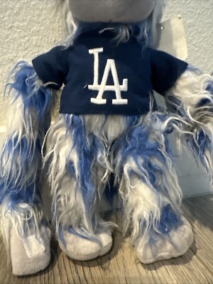 LA Dodgers rally monkey blue - inch plush stuffed animal | eBay