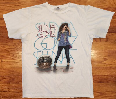 Selena Gomez We Own the Night Tour 2011 Shirt M Double Sided Preowned  Interscope