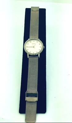 Fossil Ale Neely Three-hand Pastel Pink CZ Stainless Steel 34mm