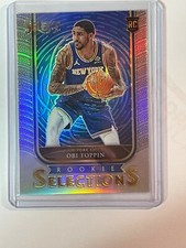 2021 SELECT BASKETBALL ROOKIE SELECTIONS SILVER OBI TOPPIN NEW YORK KNICKS 