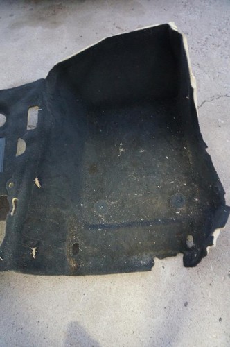 OEM BMW E92 Coupe 2DR Black Front Half Carpet Cover Panel 07-13 328i 335i xi - Picture 4 of 6
