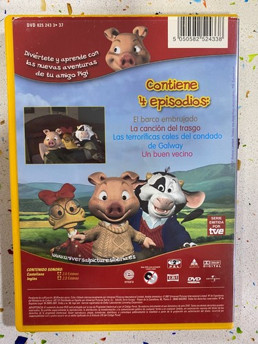 PIGI Y SUS AMIGOS DVD HISTORIAS MONSTRUOSAS - ESPAÑOL INGLES - Imagen 3 de 3