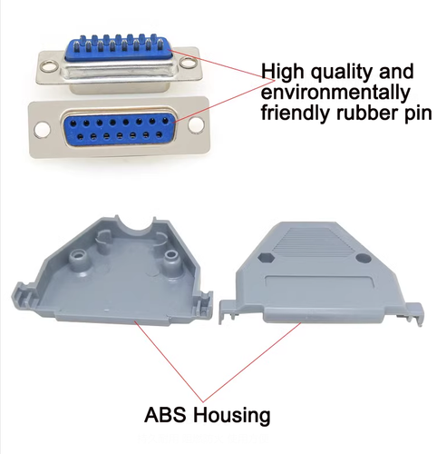 DB9/15/25/37 Pin Female/Male Welded Connector Serial Port Socket D-SUB RS232 COM - Picture 3 of 38