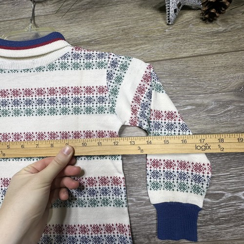 Health-Tex Vintage Turtleneck Sweater Long Sleeve Kids Size 6 Made In USA - Picture 10 of 12
