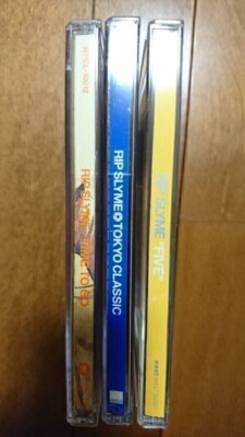 RIP SLYME Japan CD SET x3 【FIVE】【TOKYO CLASSIC】etc. Album set