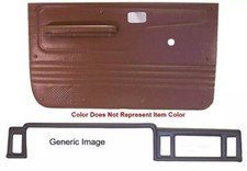 Coverlay Maroon Dash Cover Door Panel Kit 12-112cn-mr For 83-88 Ford Bronco Ii