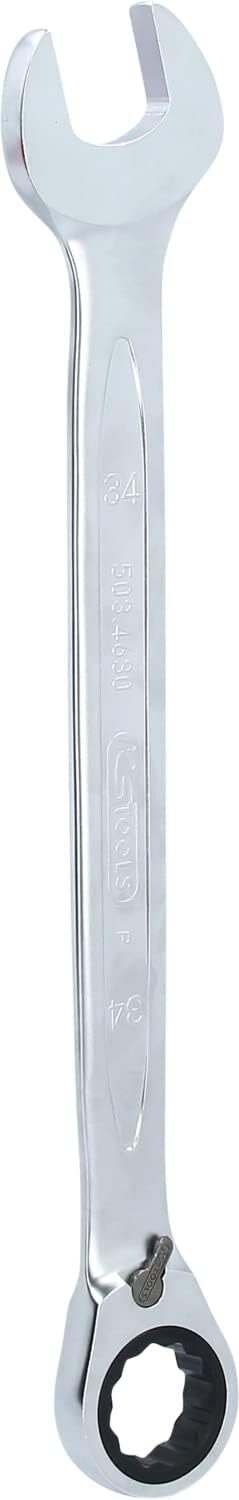 Thumbnail - Ks Tools 503.4630 Gearplus Ratschenringmaulschlüssel 34mm Verchromt
