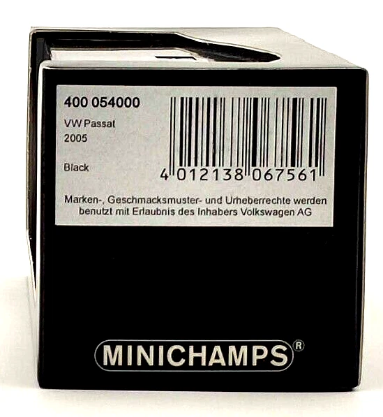 VW VOLKSWAGEN PASSAT 1/43 MINICHAMPS 400054000 - Photo 2/4