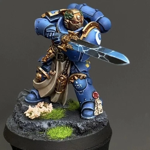 Primaris Company Champion Warhammer 40,000 Space Marines Painted Games Workshop
