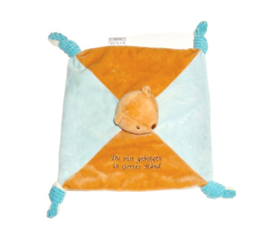 WIE NEU* Inware Bär Teddybär Teddy Schmusetuch : Du bist geborgen in Gottes Hand
