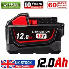BRAND NEW For Milwaukee M18 18 Volt 12.0Ah LITHIUM-ION High Output Battery 18V