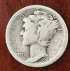 1923 S Winged Liberty Mercury Dime