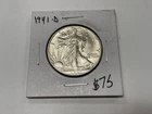 1941 D Denver Walking Liberty Half Dollar BU MS Uncirculated Original 50c Walker