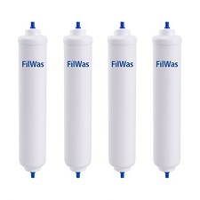 4 FilWas Kühlschrank Wasserfilter kompatibel mit Samsung /LG /DAEWOO /GE/ BEKO