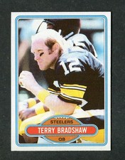 Terry Bradshaw Steelers Super Bowl Quarterback 1980 Topps NFL Football Card #200