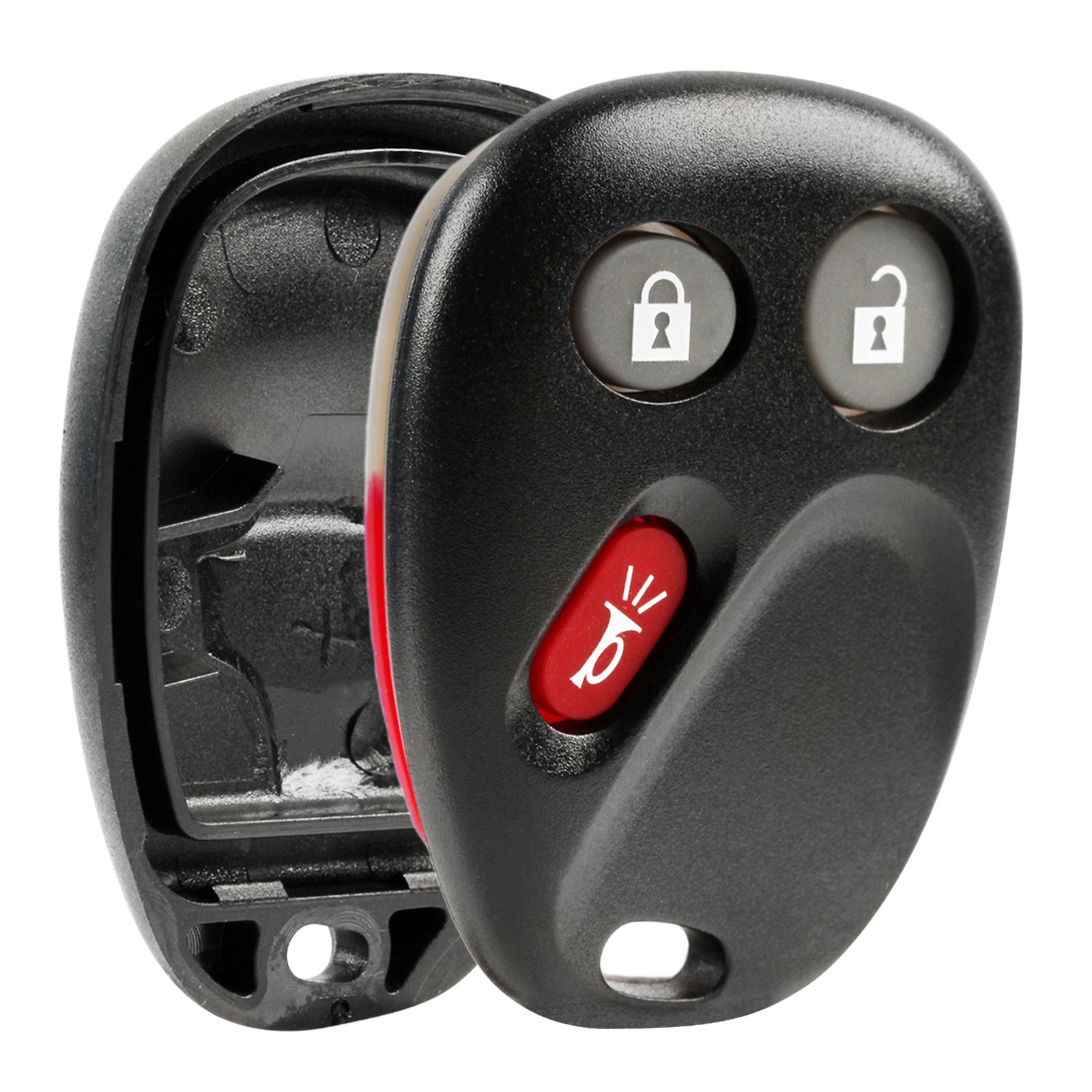 For 2003 2004 2005 2006 GMC Yukon Remote Keyless Entry Key Fob Shell Case Pad