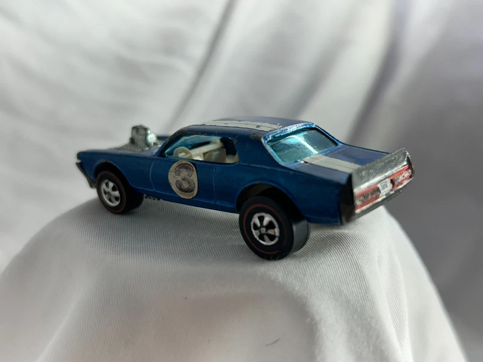 Vintage Hot Wheels Redline 1970 Blue Nitty Gritty Kitty. - Image 4 of 4