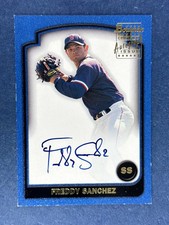 2003 Bowman Signs to the Future Freddy Sanchez Autograph Red Sox SP