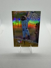 2022 Topps Series 1 - 2021's Greatest Hits Bo Bichette #21GH-2 Gold /75
