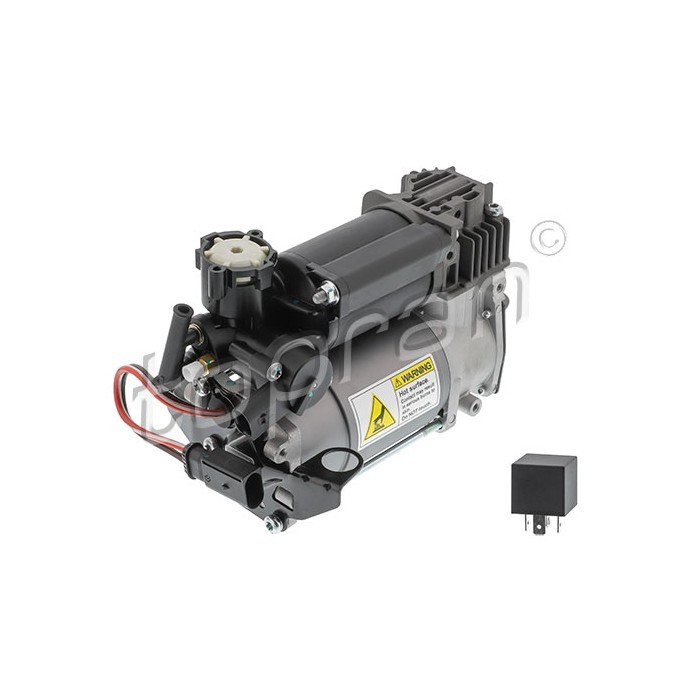 Compresseur 2203200104 pour corriger l'assiette des Mercedes Classe S chargées