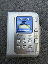 Aiwa Vintage Cassette/am/fm Player Super Bass Untested