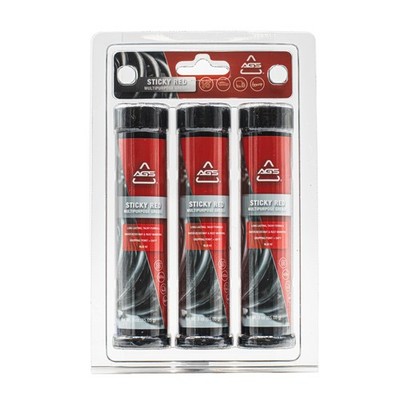 Sticky Red Multipurpose Grease, Lithium Complex, 3 oz Tubes, Water Resistant,...