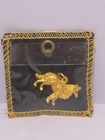 Vintage Sealed Dog Charm Collie Green Eyes "22 Golden Collie" — photo 1