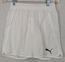 PUMA - Speed Shorts - Youth - White Dry Cell - Size YM