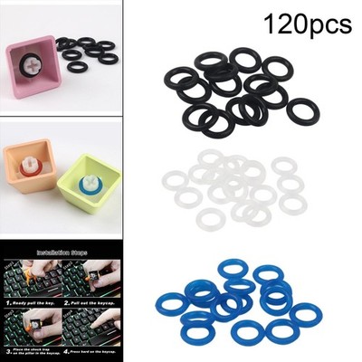 120x Keyboard Switch Dampener für Cherry MX Key Damper Noise Reduction