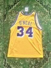 Vintage 1990s Lakers Shaquille O  Neal 48 XL Jersey
