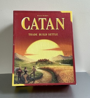 Catan Trade Build Settle Board Game - MFG3071 NEVER USED COMPLETE