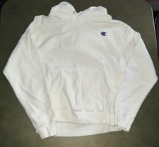 Champion White Hoodie Woman s Size M