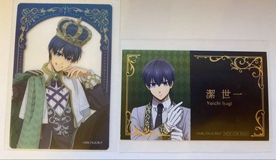 Isagi Yoichi Blue Lock Imperial Easter Egg Visitenkarte Stil Karte Neu