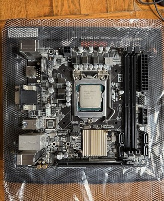 Mini-ITX ASUS H110I-PLUS Gaming Motherboard DDR4 With CPU Intel i7-6700k 4.2GHz