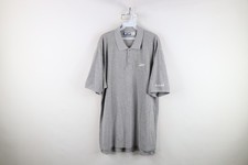 Vintage 90s Reebok Mens Large Faded Spell Out Baggy Fit Collared Golf Polo Shirt