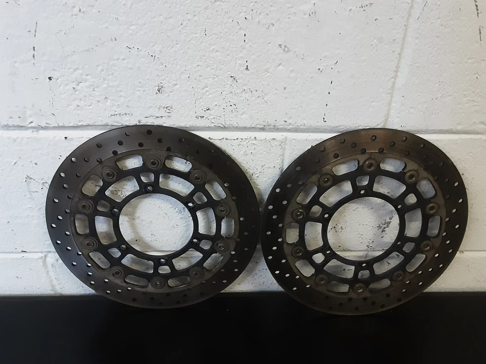 COPPIA DISCHI FRENO ANTERIORI ORIGINALI PER BMW F 800 GS ANNI 2009 2011 2013 015 - Immagine 2 di 4