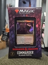 Adventures in Forgotten Realms Commander Deck Planar Portal MTG NIB FREE SHIP