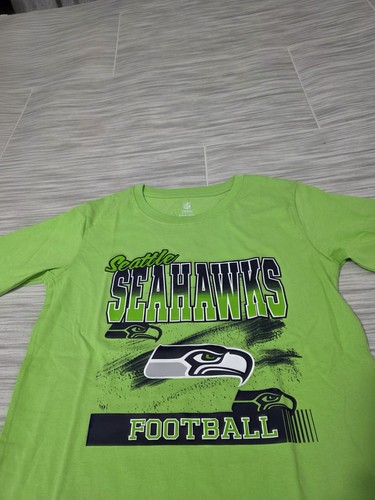 Neu ohne Etikett Seattle Seahawks Football NFL Team Bekleidung T-Shirt Jugend L 12-14 - Bild 2 von 5