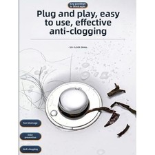 Efficient Stainless Steel Floor Drain with Anti Filter for Kitchen Sink