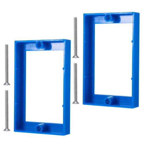 6Pcs 1/2" Single Gang Outlet Box Extender Electrical with Blue - Picture 7 of 7