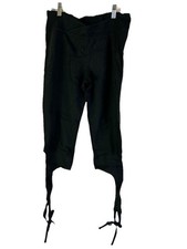 Intimately Free People Womens Small Turn Out Lace Up Cropped Leggings Black