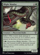 Blight Mamba ONC 105 Normal English NM - MTG