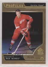 2020 SP Signature Edition Legends Profiles Gold 45/49 Gordie Howe #P-49 HOF sq1