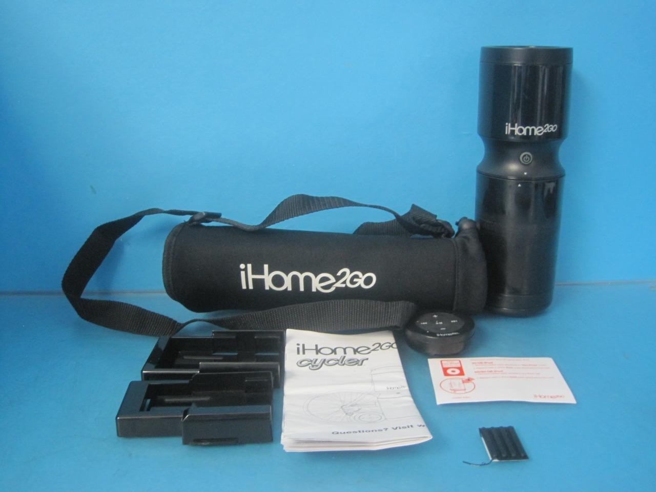 IHOME 2GO CYCLER IH85 FOR IPOD WIRELESS SPEAKER FOR BIKES WI